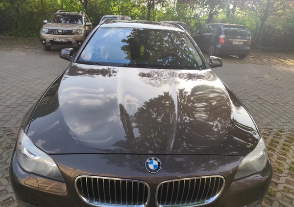 BMW Seria 5 cena 59900 przebieg: 216000, rok produkcji 2012 z Warszawa małe 497